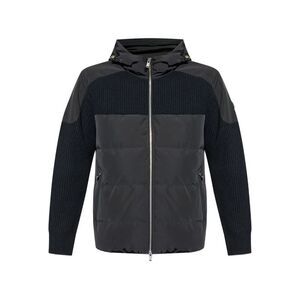 Moose Knuckles Men Glenvale Ribbed-Panel Padded Jacket